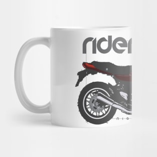 Ride Naked rs red Mug